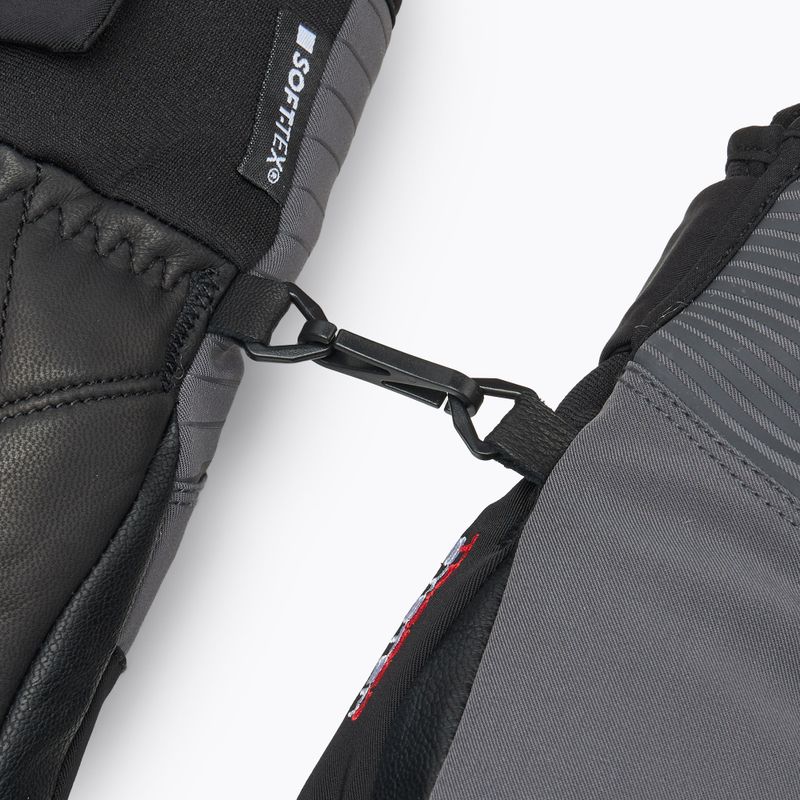 Skihandschuhe Herren LEKI Sparrow 3D black/ graphite 7