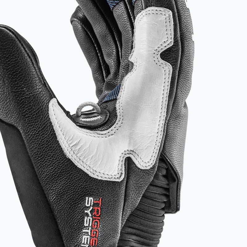 Herren-Skihandschuhe LEKI Hevon Pro 3D black/navy 5