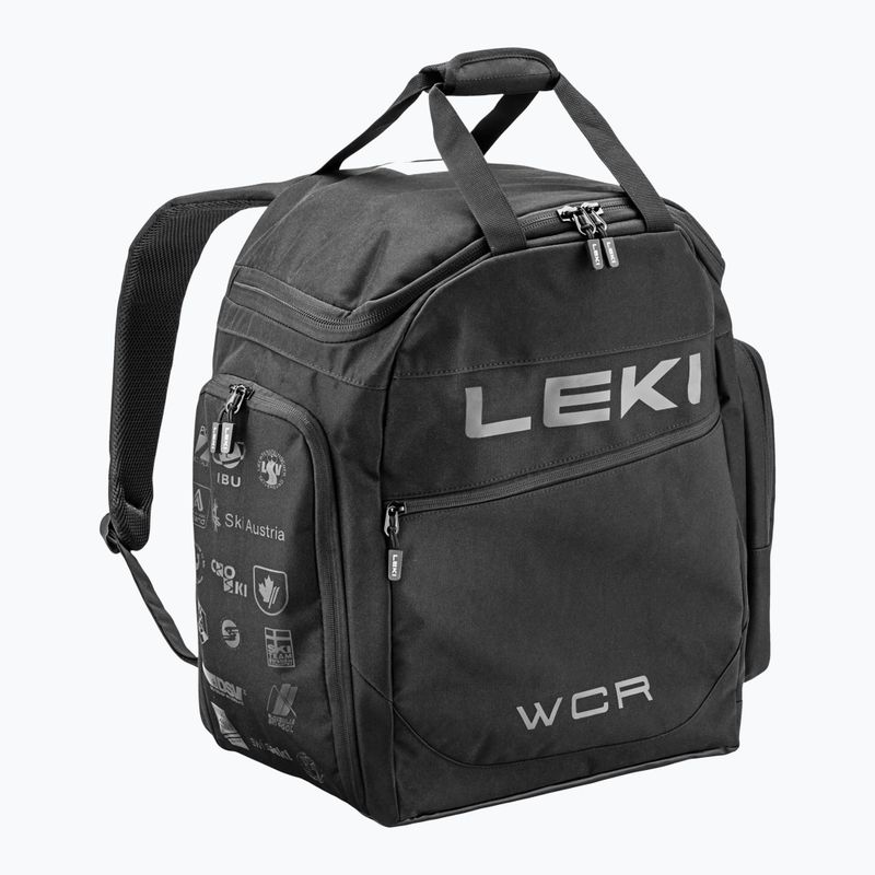 Skischuh-Rucksack LEKI Skiboot Bag WCR 60 l black