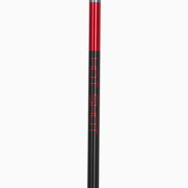 Skistöcke LEKI Hot Shot anodized black/eloxal gray/eloxal red 4