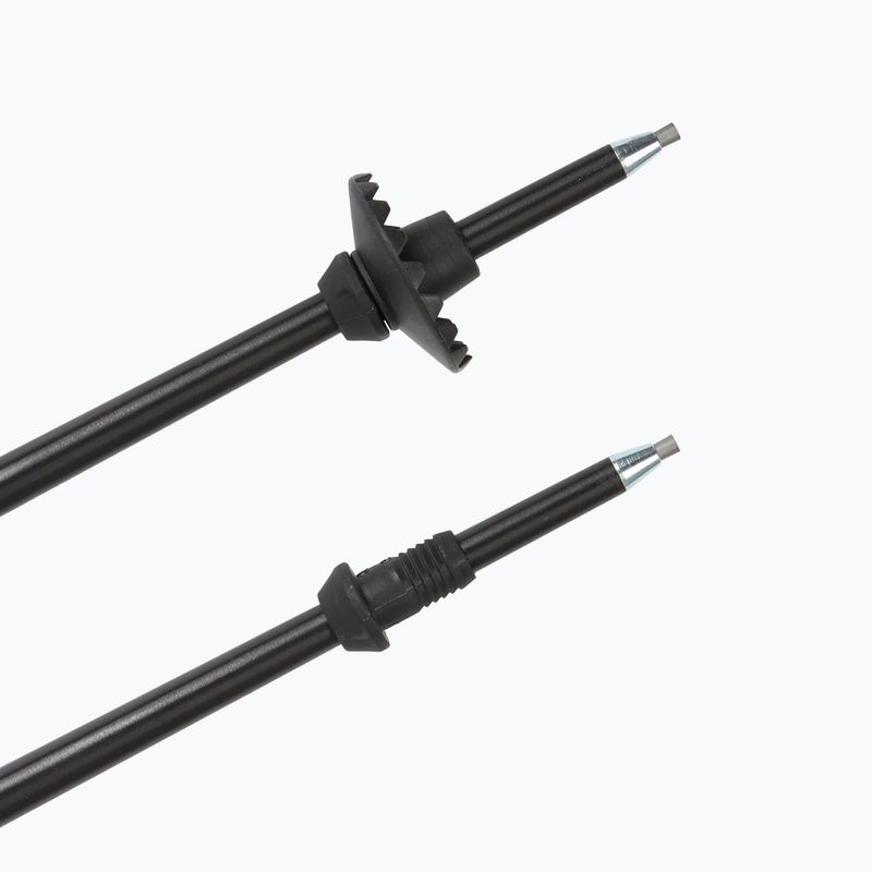 Skistöcke LEKI Hot Shot anodized black/eloxal gray/eloxal red 5