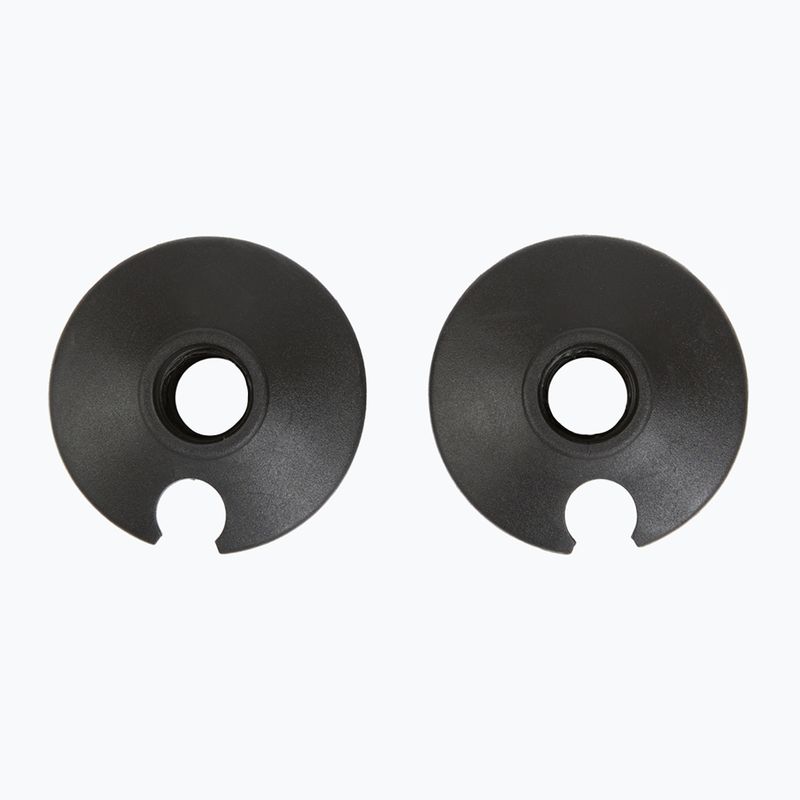 Skistöcke LEKI Hot Shot anodized black/eloxal gray/eloxal red 6