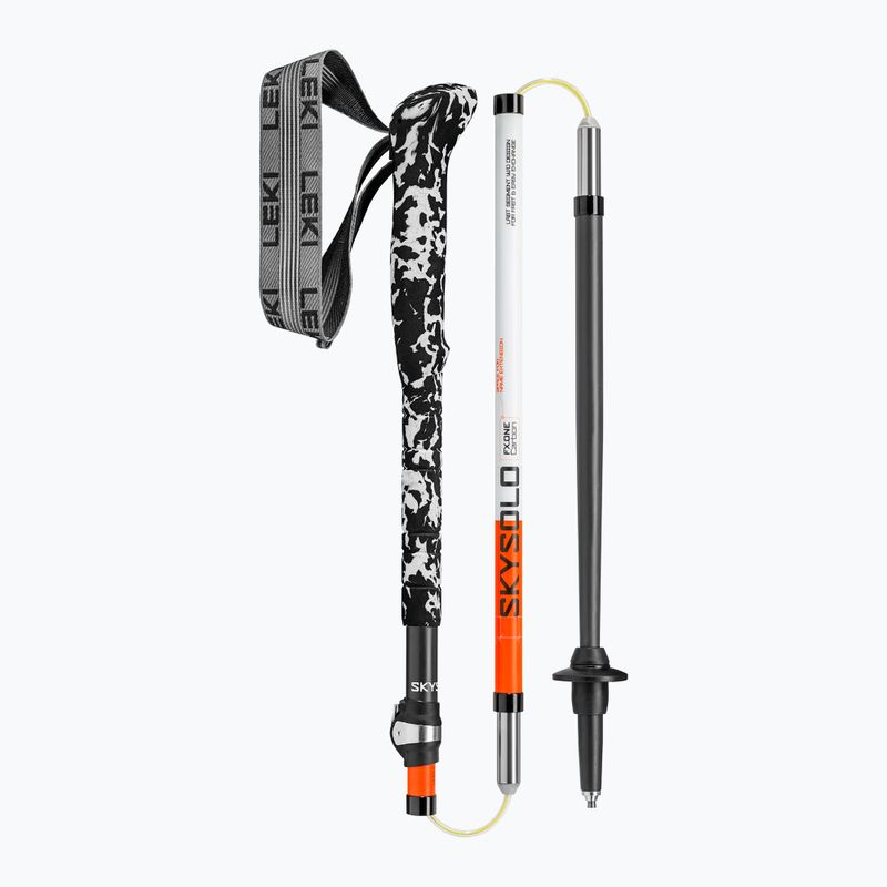 Trekkingstöcke LEKI Skysolo FX.One Carbon neon orange/white/black 4