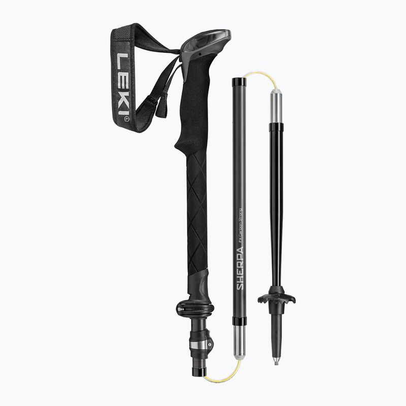 Trekkingstöcke LEKI Sherpa FX Carbon Strong black/naturalcarbon/light anthracite 4