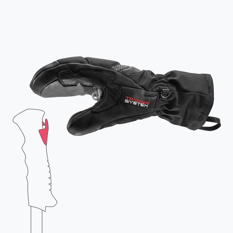 Damen Skihandschuhe LEKI Griffin Base 3D Mitt black 9