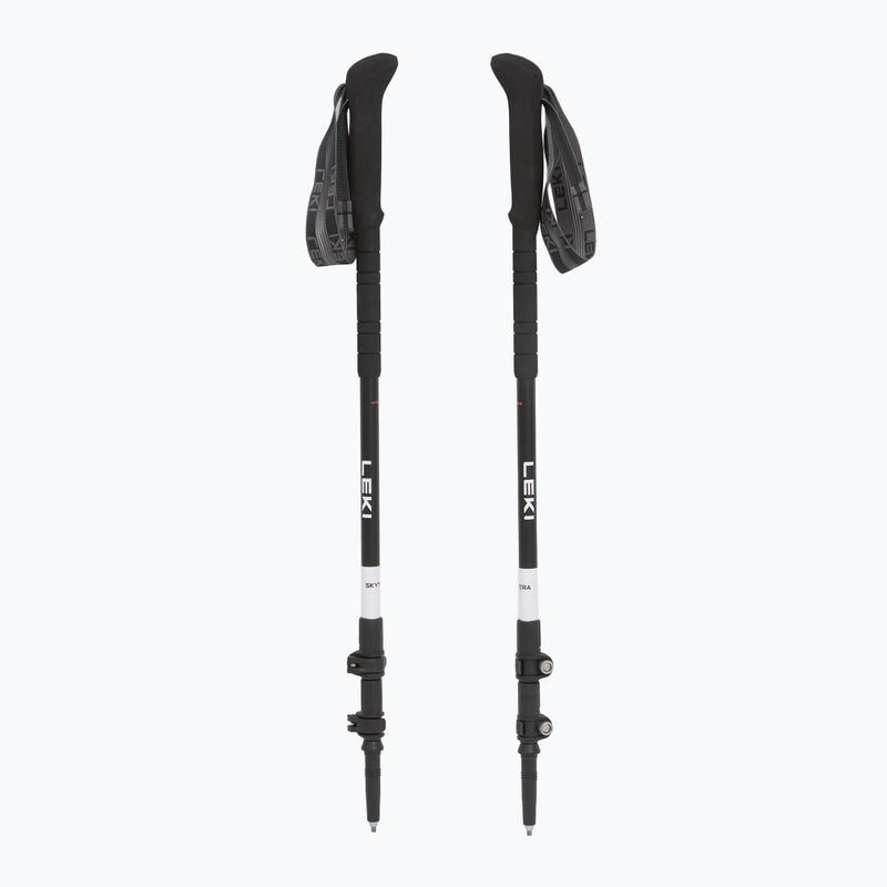 Trekkingstöcke LEKI Skytera Lite black/white/neonorange 5