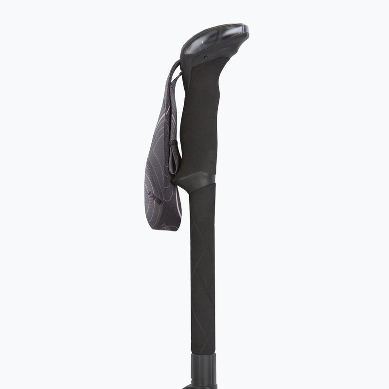 Trekkingstöcke LEKI Makalu FX TA black stone blue/dark white 2