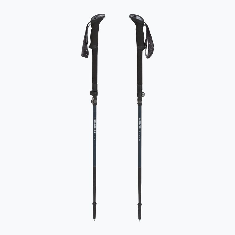Trekkingstöcke LEKI Makalu FX TA black stone blue/dark white 5