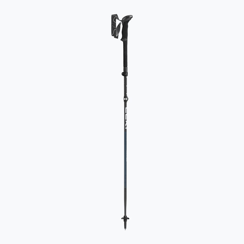 Trekkingstöcke LEKI Makalu FX TA black stone blue/dark white 2