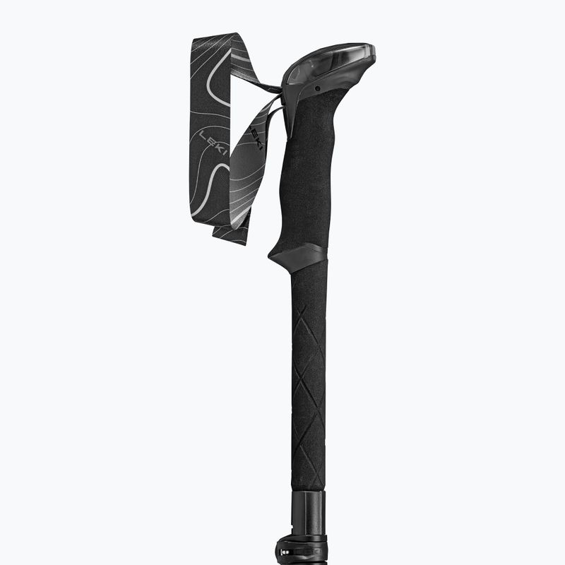 Trekkingstöcke LEKI Makalu FX TA black stone blue/dark white 4