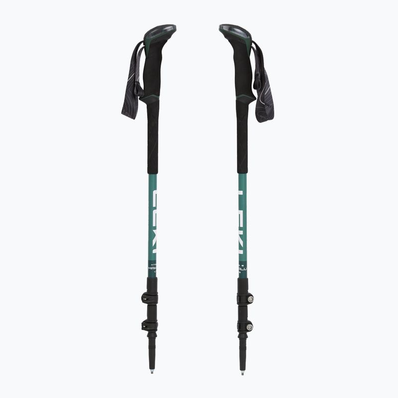 Trekkingstöcke LEKI Makalu Lite malachite green/dark malachite green/white 5