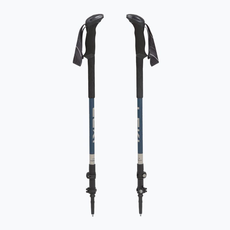 Trekkingstöcke LEKI Makalu stone blue dark/warm grey dark 5