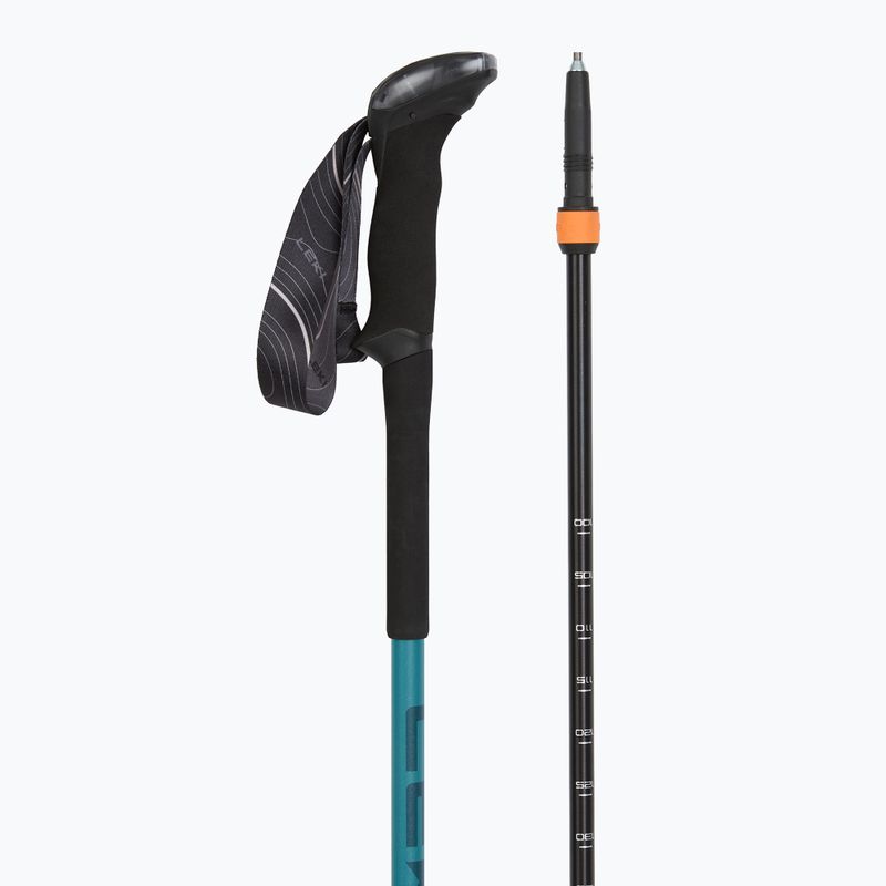 Trekkingstöcke LEKI Makalu Lite AS greenblue light/greenblue dark 3