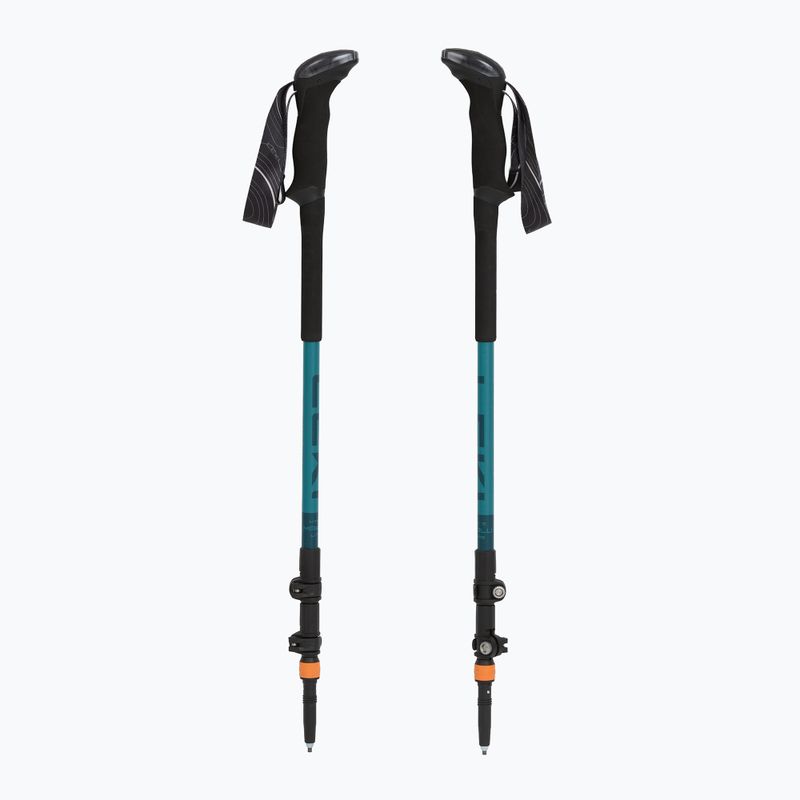 Trekkingstöcke LEKI Makalu Lite AS greenblue light/greenblue dark 5