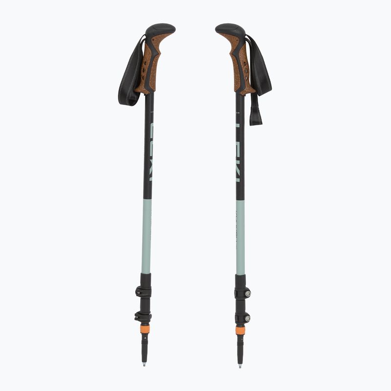 Trekkingstöcke LEKI Khumbu AS black/dark sea green 5