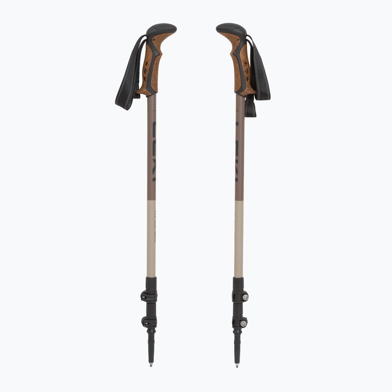 Trekkingstöcke LEKI Khumbu black/pale clay light/pale clay dark 5