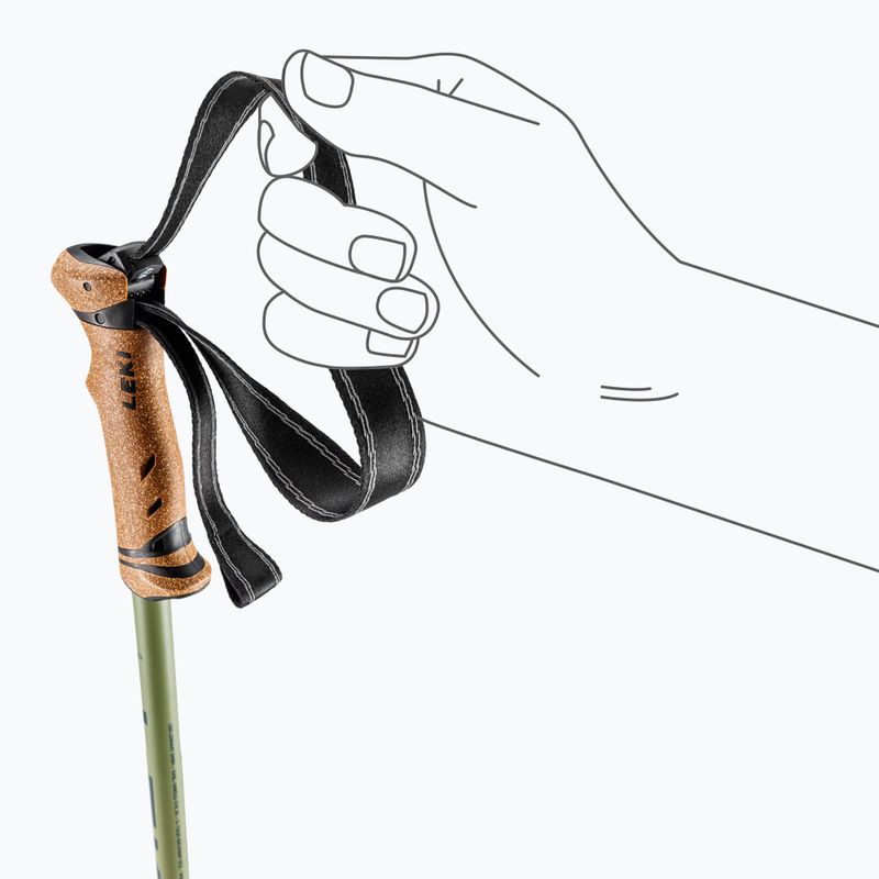 Trekkingstöcke LEKI Legacy Lite denim blue/dark olive 6