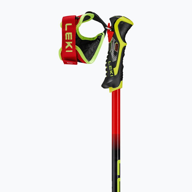 Skistöcke LEKI Venom SL TR bright red/black/neon yellow 3
