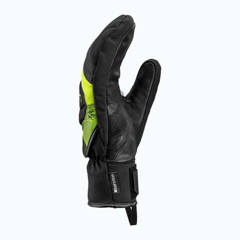 Skihandschuhe LEKI WCR Core TR Mitt black/neon yellow 4