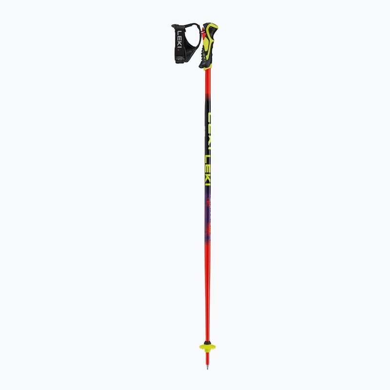 Kinder-Skistöcke LEKI WCR Evo Lite SL TR bright red/black/neon yellow 2