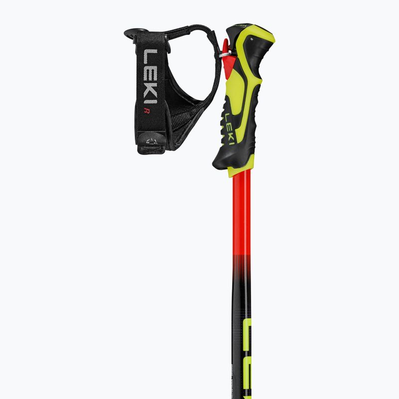 Kinder-Skistöcke LEKI WCR Evo Lite SL TR bright red/black/neon yellow 3