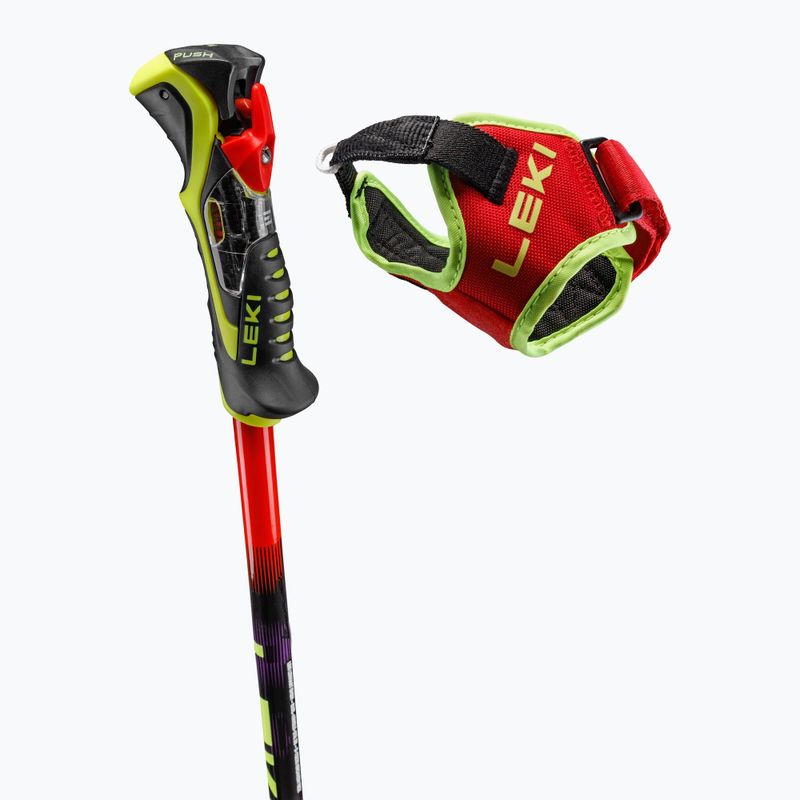 Kinder-Skistöcke LEKI WCR Pro Lite SL TR bright red/black/neon yellow 4