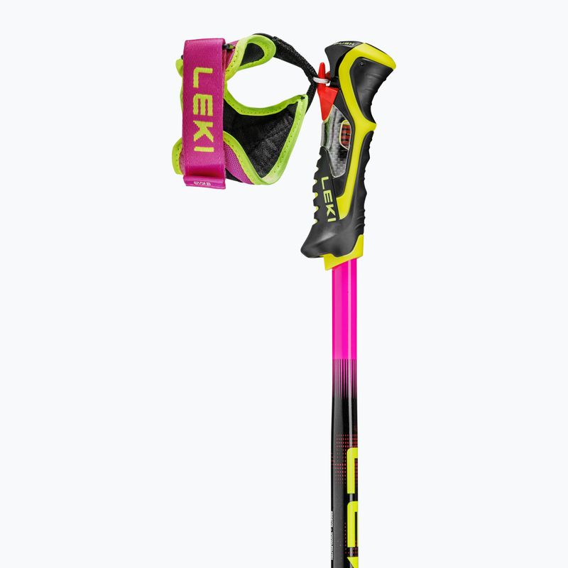 Kinder-Skistöcke LEKI WCR Pro Lite SL TR neon pink/black/neon yellow 3