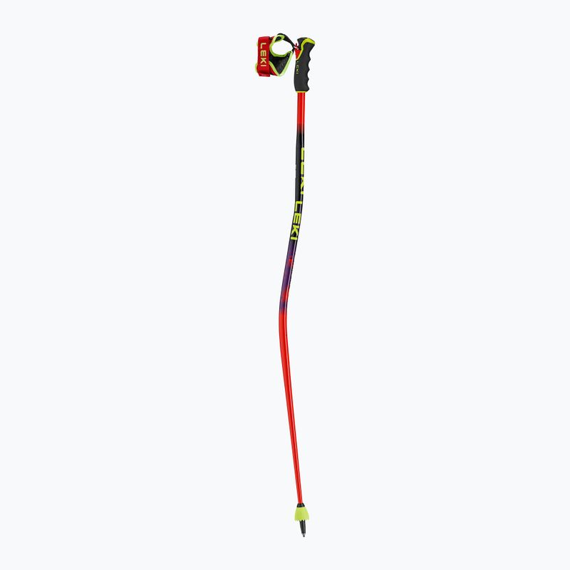 Skistöcke LEKI WCR Pro GS TR bright red/black/neon yellow 2