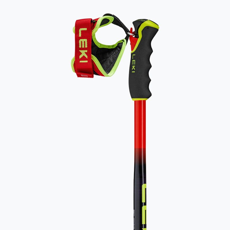 Skistöcke LEKI WCR Pro GS TR bright red/black/neon yellow 3