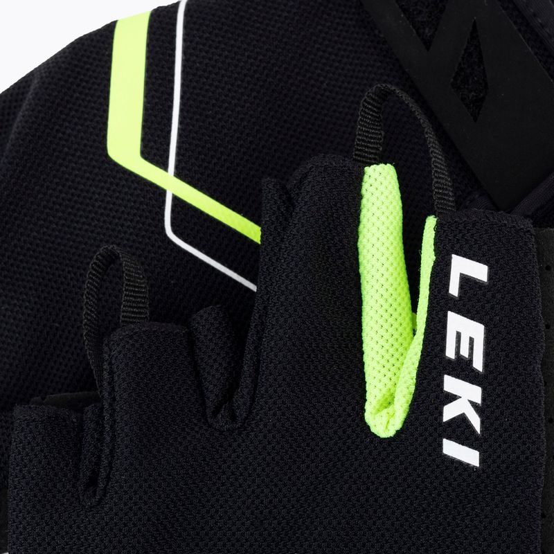 LEKI Nordic Walking Handschuhe Multi Breeze Short schwarz 649704302060 3