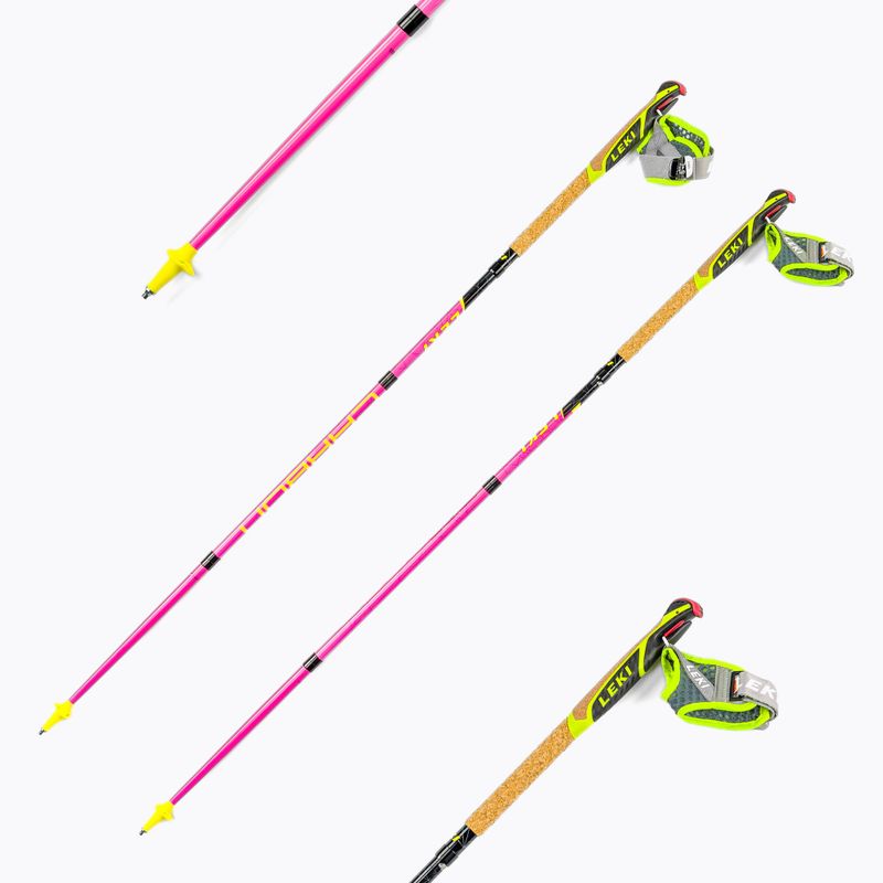 LEKI Micro Trail Pro Laufstöcke rosa 65025852110 6