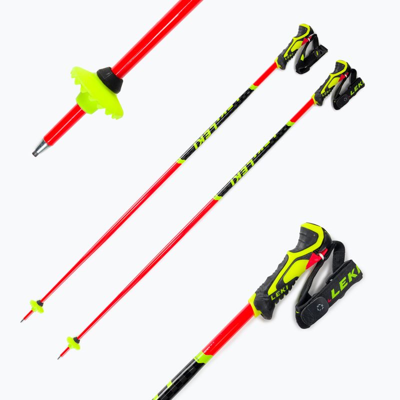 LEKI Wcr Lite Sl 3D Kinder Skistöcke rot 65065851 8