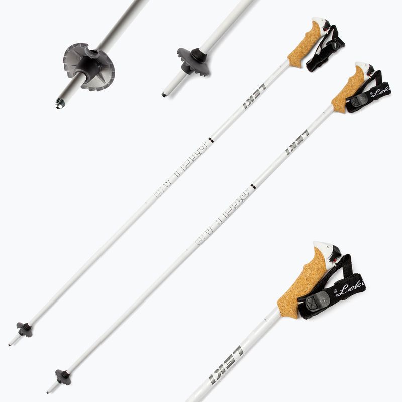 LEKI Stella S Damen Skistöcke weiß 65066701 7