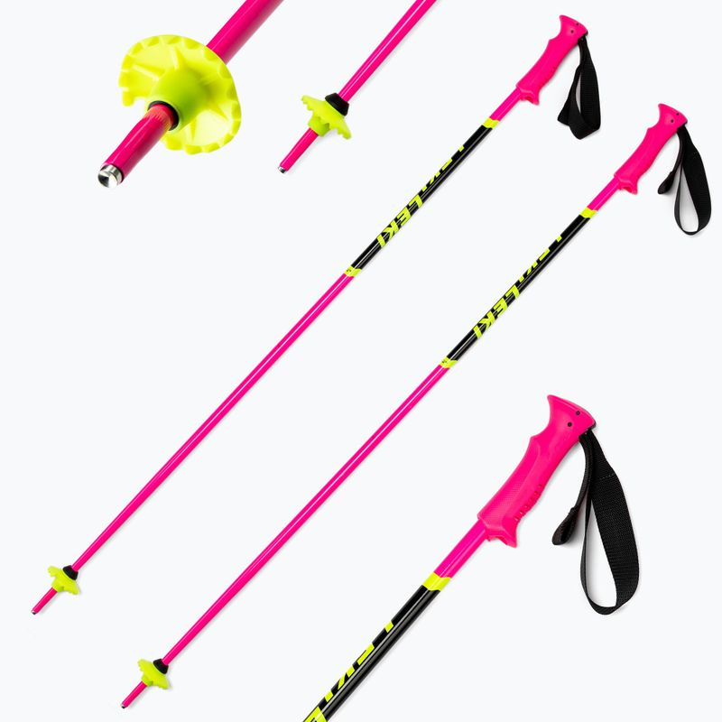 LEKI Racing Kinder Skistöcke rosa 65044302 6