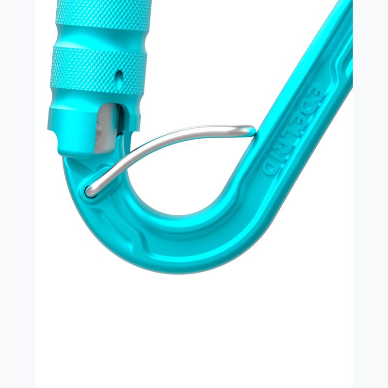 Kletterkarabiner EDELRID HMS Strike Triple FG II icemint 3