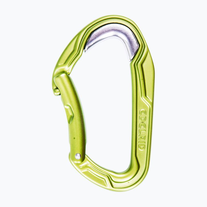 Kletterkarabiner EDELRID Bulletproof Bent II oasis