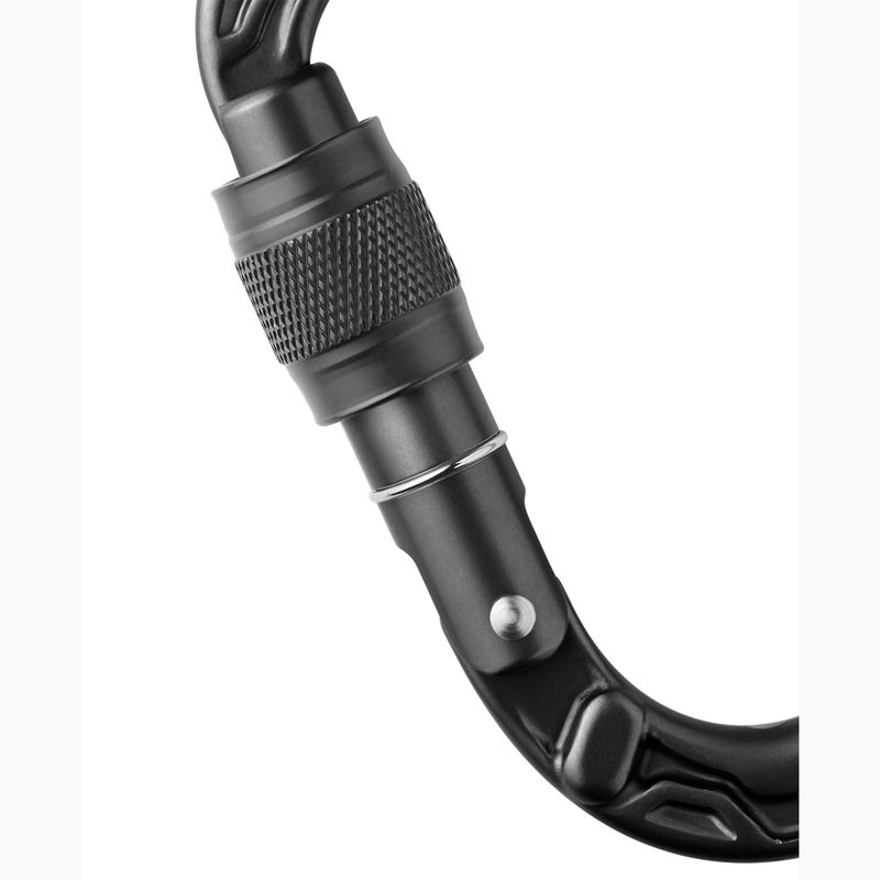 Karabiner EDELRID HMS Bullet Screw black 2