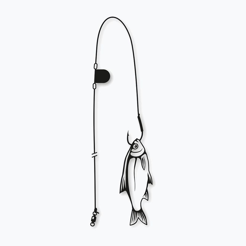 Black Cat Wels Vorfach Rasselhaken 1.20m 1St. braun 4336115 2
