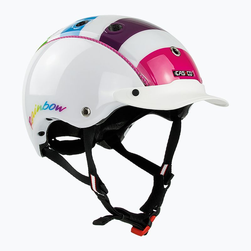 CASCO Mini 2 Regenbogen Fahrradhelm für Kinder 6