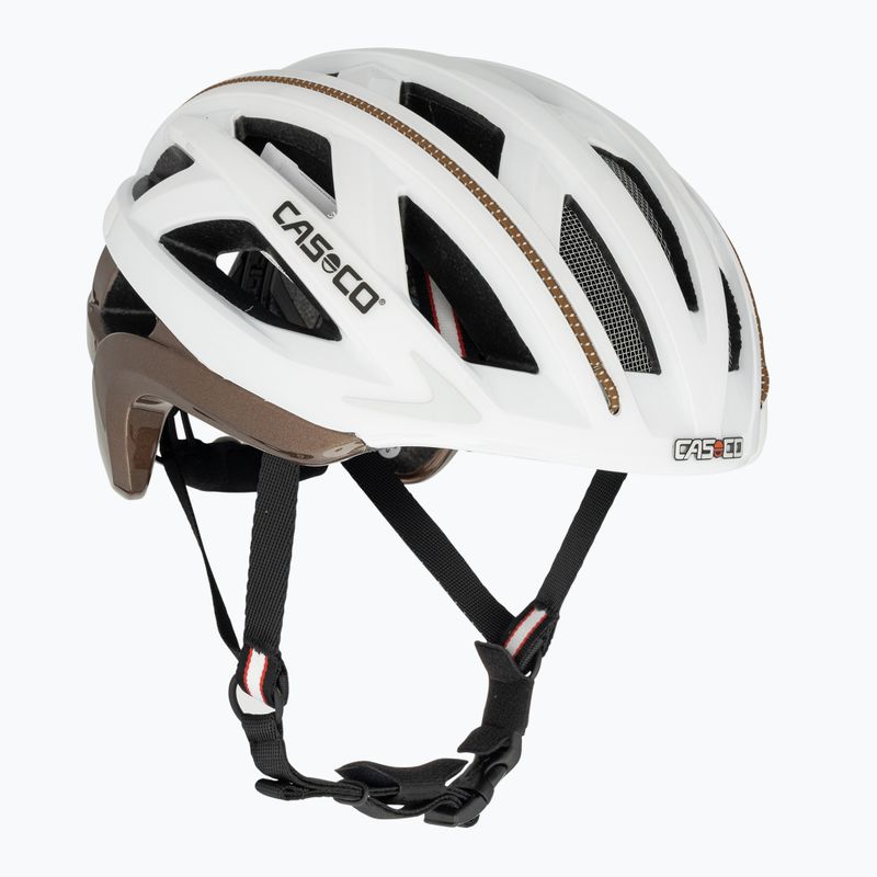 CASCO Fahrradhelm Cuda 2 Strada weiß/mocca