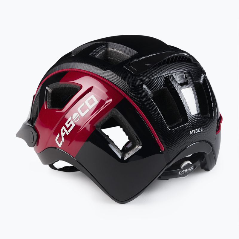 CASCO MTBE 2 Fahrradhelm schwarz-rot 04.1325 4