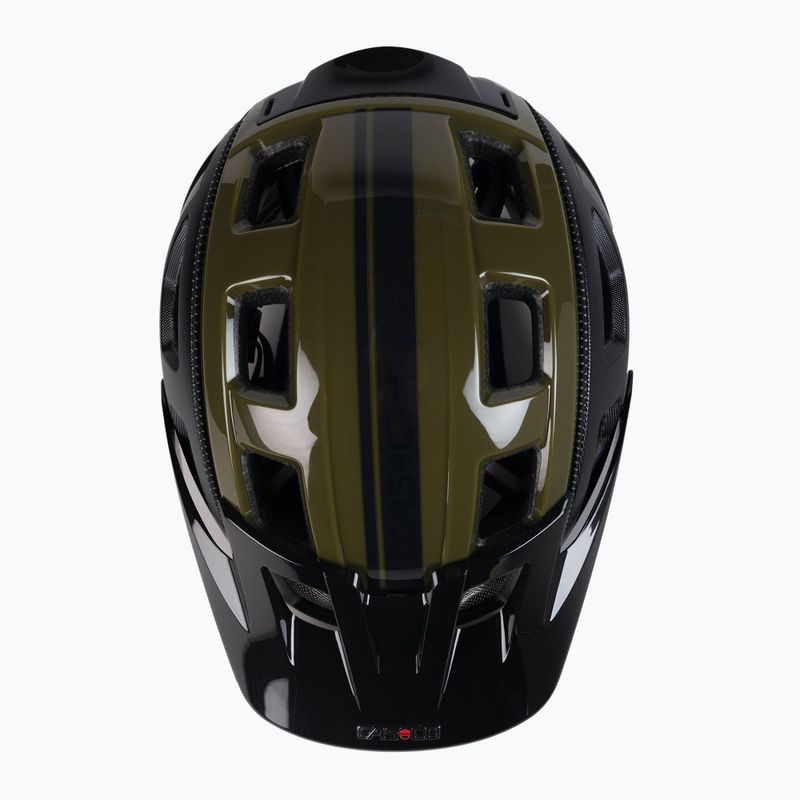 CASCO MTBE 2 Fahrradhelm schwarz und grün 04.1345 6