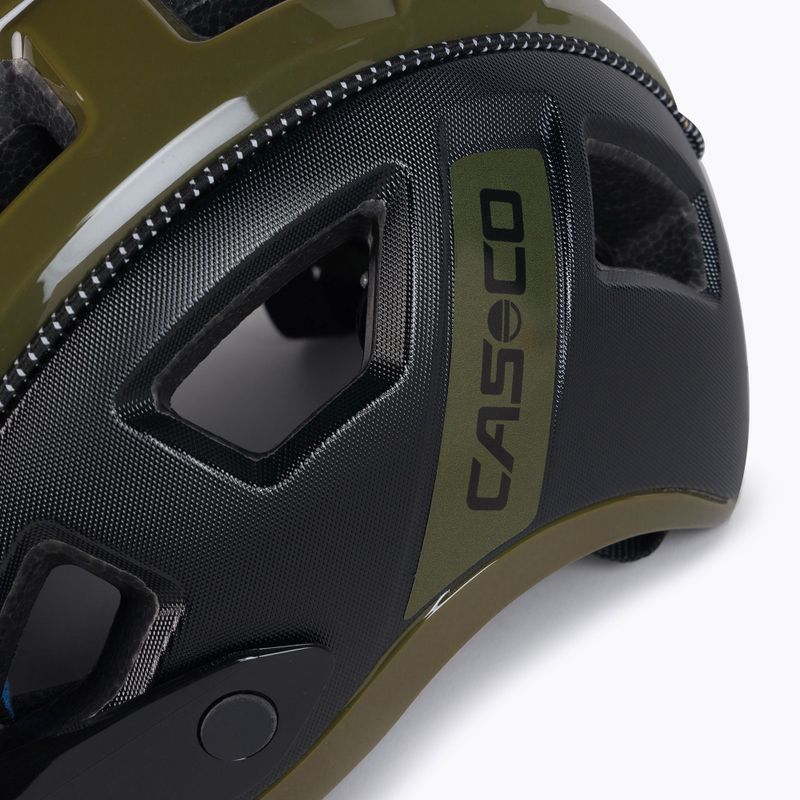 CASCO MTBE 2 Fahrradhelm schwarz und grün 04.1345 7