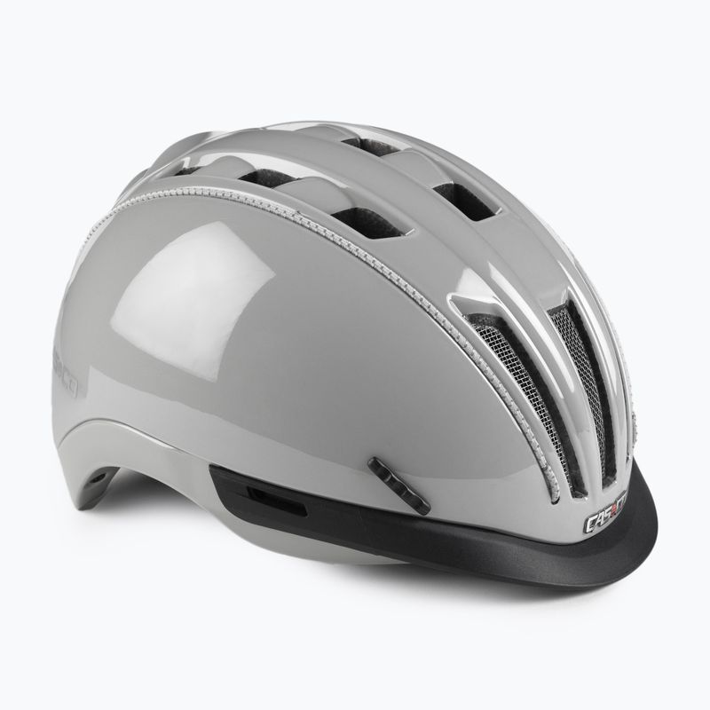 CASCO Roadster Fahrradhelm Silber 04.3608