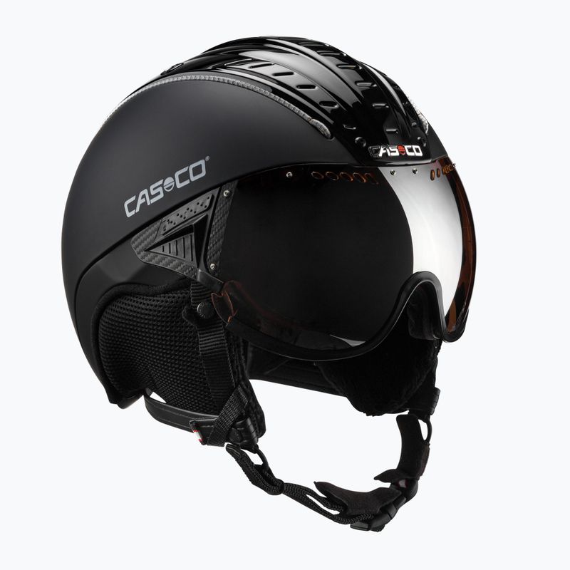 CASCO Skihelm SP-2 Carbonic Visor schwarz 07.3732