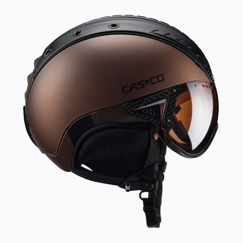 Skihelm CASCO SP-2 Carbonic Visor braun 07.3733 4