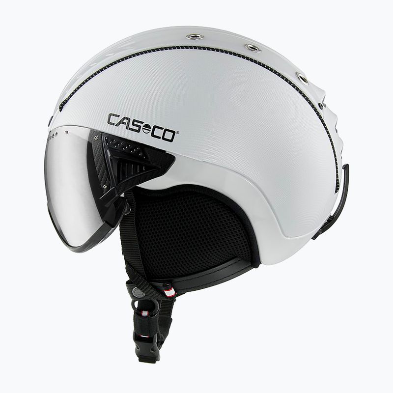 CASCO Skihelm SP-2 Carbonic Visor weiß 07.3737 8