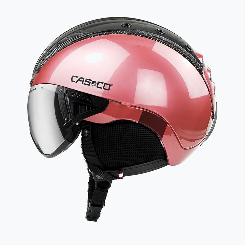 CASCO Skihelm SP-2 Carbonic Visier rosa 07.3736 7