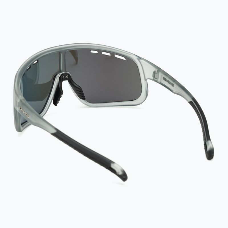 CASCO SX-25 Carbonic smoke Sonnenbrille klar/blau verspiegelt 2