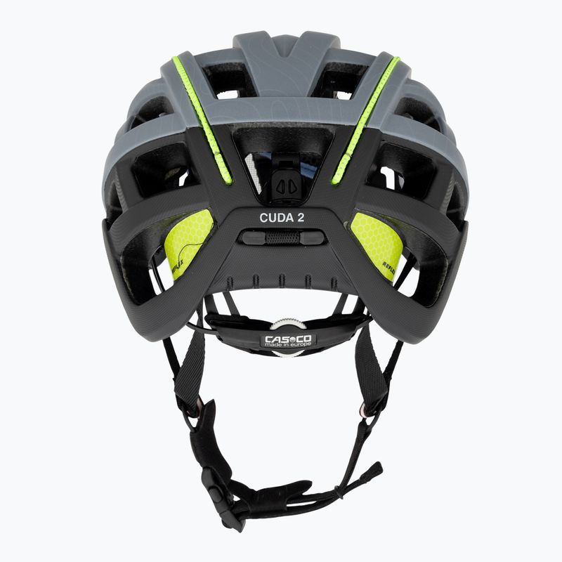 CASCO Cuda 2 Strada strukturiertes Mondgitter Fahrradhelm 3